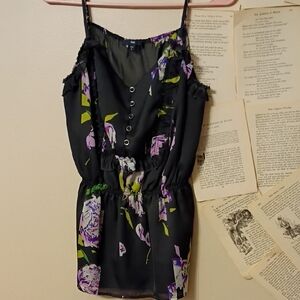 Gap Dark Floral Tank